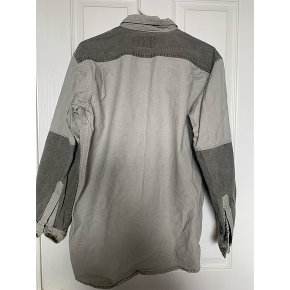 Vintage Field and Stream Two Tone Canvas Shirt Men’s Size Medium - Picture 2 of 3